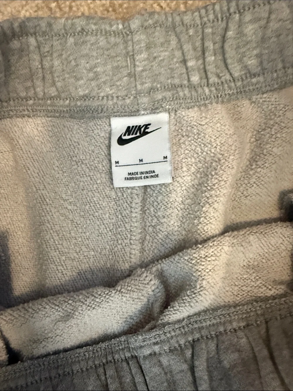 Nike Women’s Gray Athletic Logo Shorts